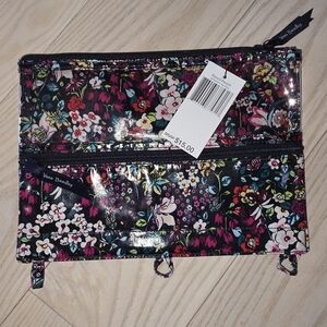 Vera Bradley Multicolor Floral Pencil Bag.  Pattern: Itsy Ditsy